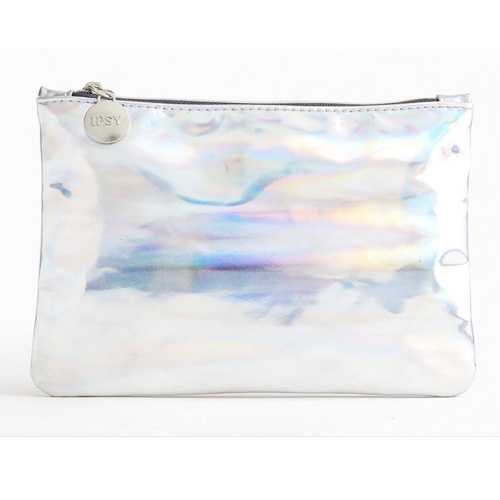 ✨SALE✨ IPSY Silver Holographic Futuristic Cosmetic Bag